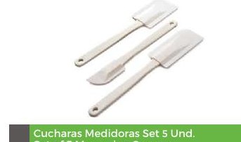 Espatula set de 3 pzas.