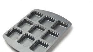 Molde para Brownies 9 Und. 31.5 x 26 x 2.7 cm
