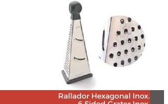 Rallador Piramidal Inox.