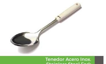 Cuchara Acero Inox.