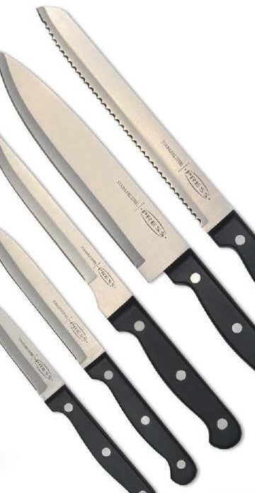 Cuchillos de cocina Set 5 Und. con base de madera