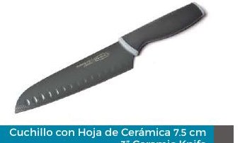 Cuchillo Santoku 17.5 cm