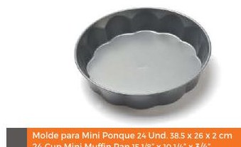Molde Redondo con borde Flor 27 x 5.5 cm